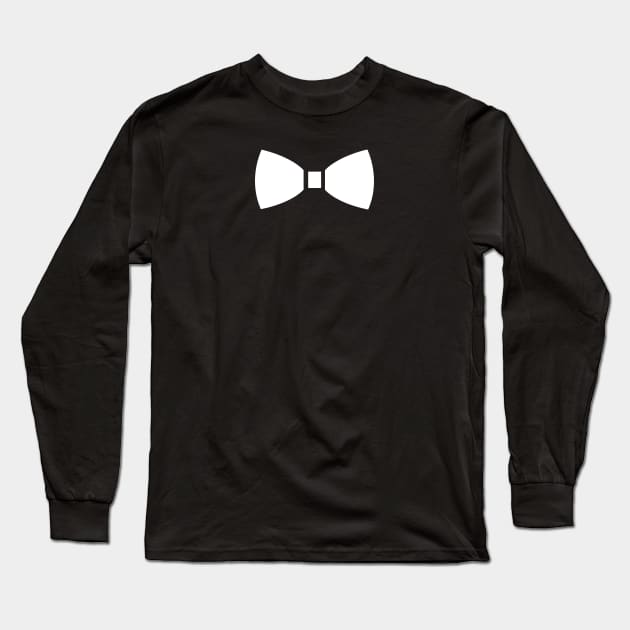 Bow Tie Long Sleeve T-Shirt by hamnahamza